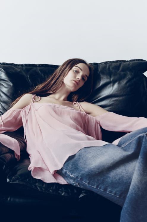 moterys Zara zw džinsinis sijonas aukštu liemeniu mėlyna apranga 4N488645