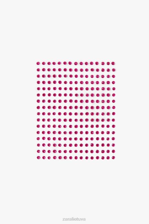 moterys Zara brangakmenių lipdukai originalus priedai 4N488809