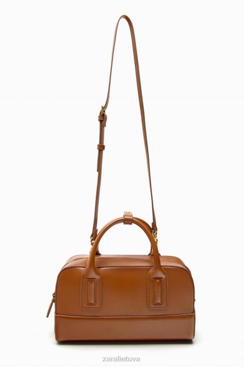 moterys Zara boulingo krepšys originalus priedai 4N488745