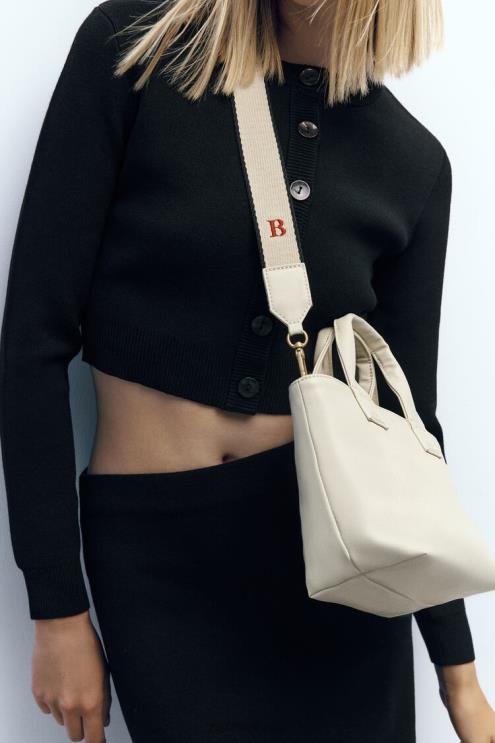 moterys Zara mini pirkėjas ekru priedai 4N488744