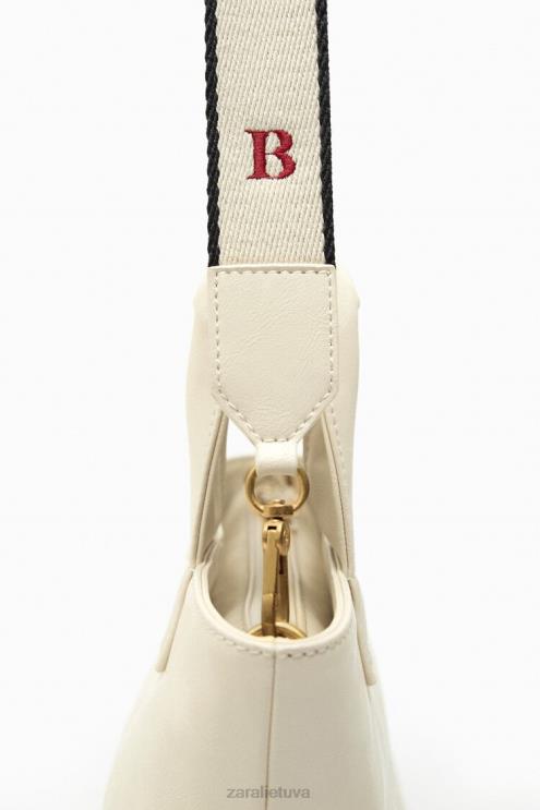 moterys Zara mini pirkėjas ekru priedai 4N488744