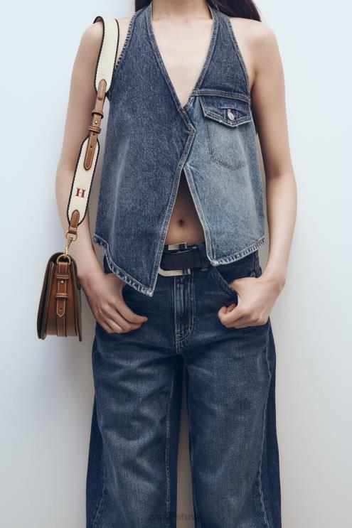 moterys Zara siuvinėtas kryžminio kūno krepšys originalus priedai 4N488752