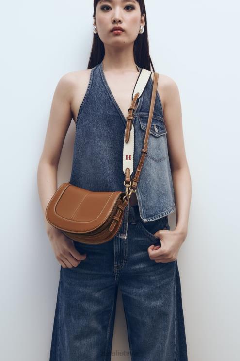 moterys Zara siuvinėtas kryžminio kūno krepšys originalus priedai 4N488752