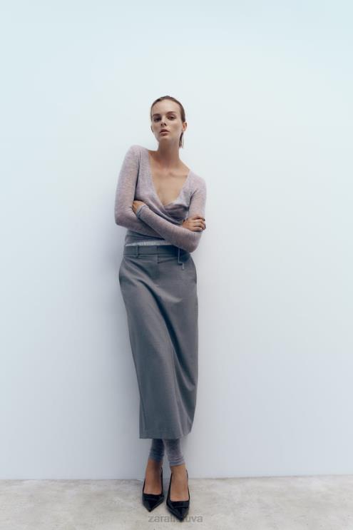 moterys Zara batai su kulnais juodas avalynė 4N488735