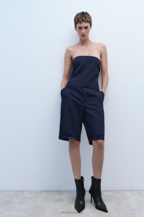 moterys Zara kulkšnies batai smailiais kulnais juodas avalynė 4N488732