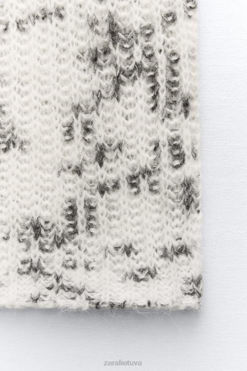 moterys Zara ūdomis mišraus trikotažo viršus tik vienas apranga 4N488261