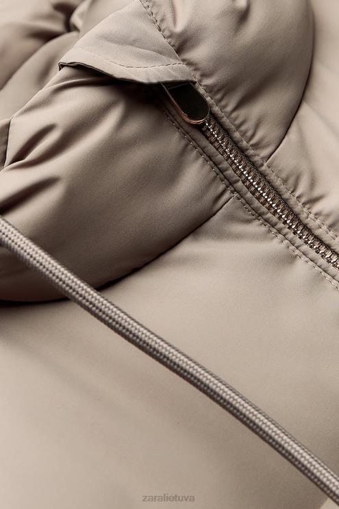 moterys Zara vandeniui atstumianti vėjo apsaugos liemenė audinė apranga 4N488206