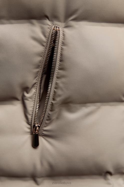 moterys Zara vandeniui atstumianti vėjo apsaugos liemenė audinė apranga 4N488206