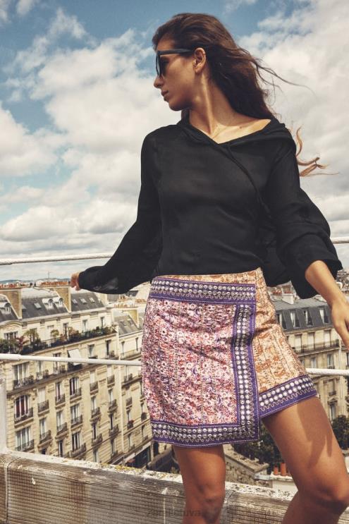 moterys Zara pusiau permatoma palaidinė su gobtuvu juodas apranga 4N488430