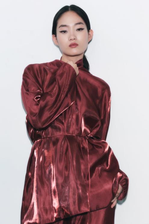 moterys Zara apvyniokite kimono plyta apranga 4N48852