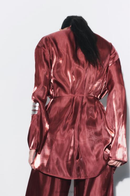 moterys Zara apvyniokite kimono plyta apranga 4N48852