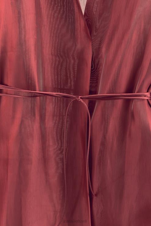 moterys Zara apvyniokite kimono plyta apranga 4N48852