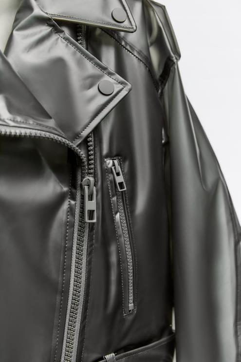 moterys Zara crop permatoma striukė originalus apranga 4N48894