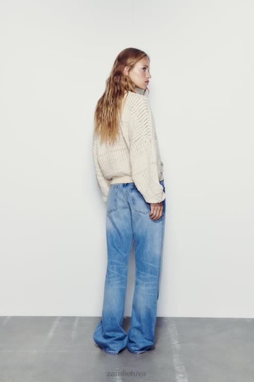 moterys Zara kaimiškas bombonešis ekru apranga 4N48857