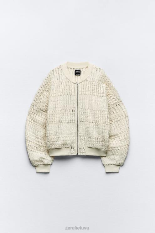moterys Zara kaimiškas bombonešis ekru apranga 4N48857