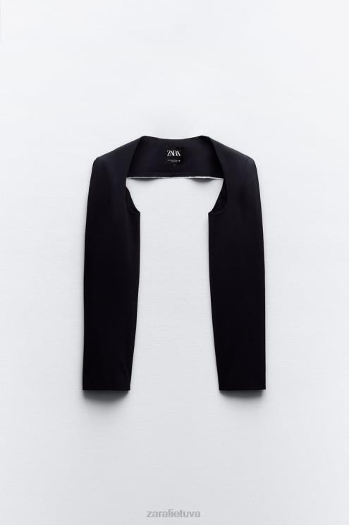 moterys Zara vamzdiniai rankų šildytuvai tamsus laivynas apranga 4N48887