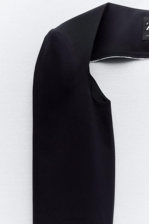 moterys Zara vamzdiniai rankų šildytuvai tamsus laivynas apranga 4N48887