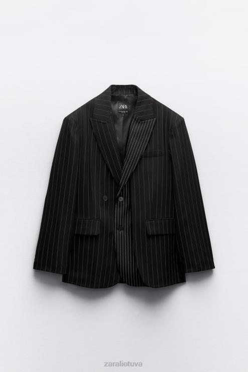 moterys Zara negabaritinis segtukas juodas apranga 4N488142