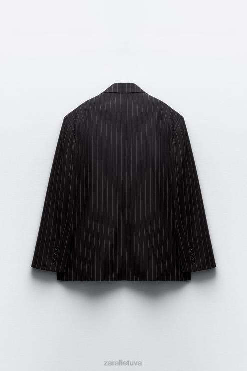 moterys Zara negabaritinis segtukas juodas apranga 4N488142