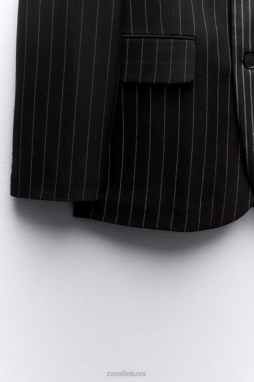 moterys Zara negabaritinis segtukas juodas apranga 4N488142