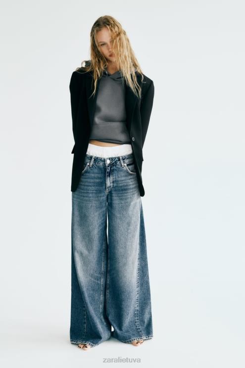 moterys Zara pagrindinis švarkas juodas apranga 4N488148