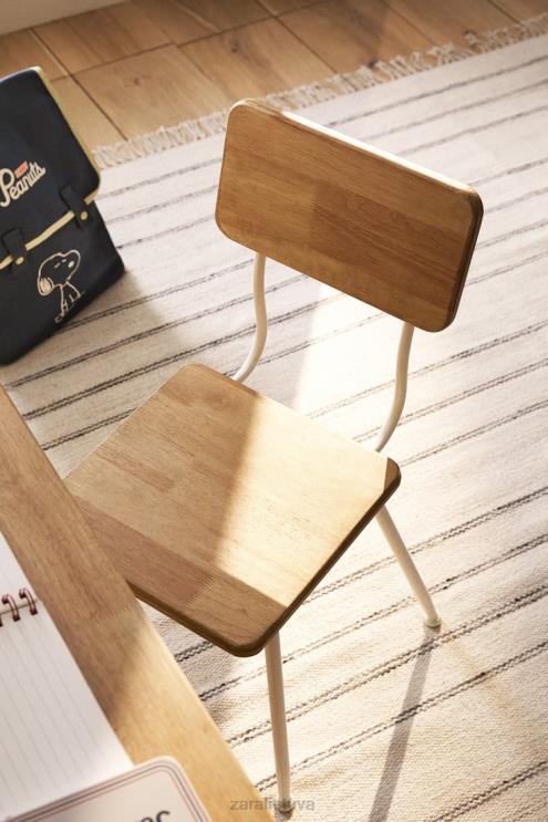 unisex Zara medinė stalo kėdė vanilė priedai 4N4881579