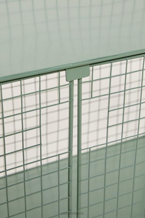 unisex Zara metalinė knygų lentyna su durelėmis žalias priedai 4N4881592