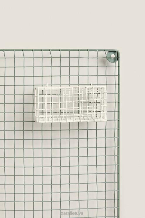 unisex Zara metalinis pakabinimo organizatorius žalias priedai 4N4881593