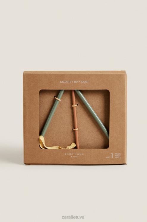 unisex Zara muzikinis trikampis žaislas jūros žalia priedai 4N4881589