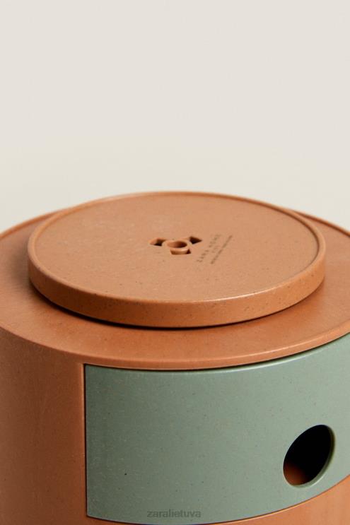 unisex Zara pasukamas pieštukų dėklas daugiaspalvis priedai 4N4881583