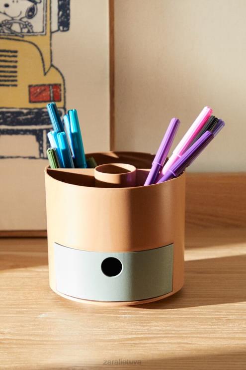 unisex Zara pasukamas pieštukų dėklas daugiaspalvis priedai 4N4881583