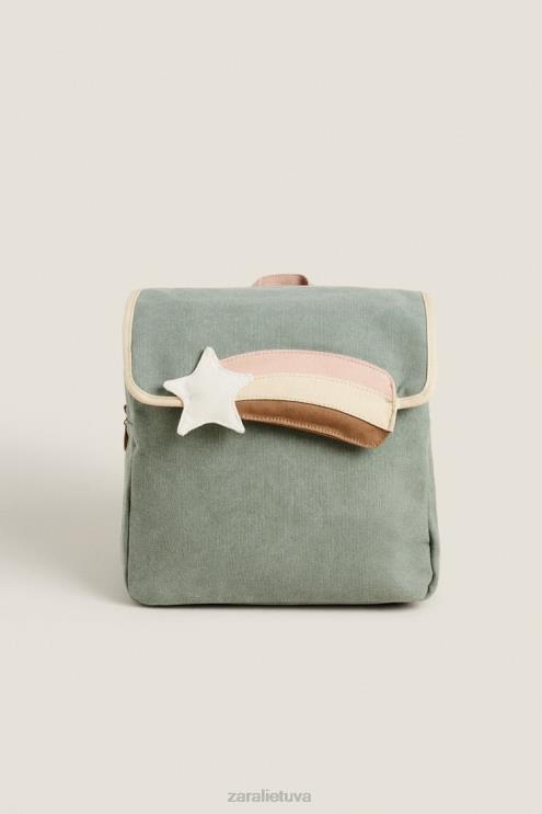 unisex Zara žvaigždės kuprinė daugiaspalvis priedai 4N4881587