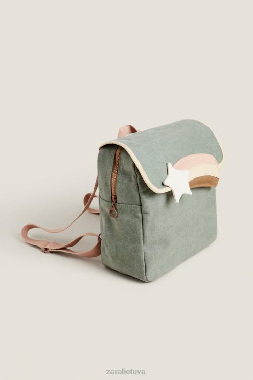 unisex Zara žvaigždės kuprinė daugiaspalvis priedai 4N4881587