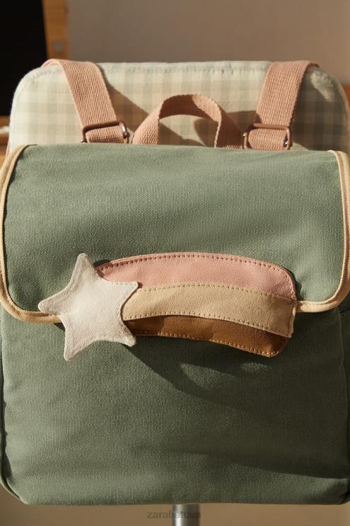 unisex Zara žvaigždės kuprinė daugiaspalvis priedai 4N4881587