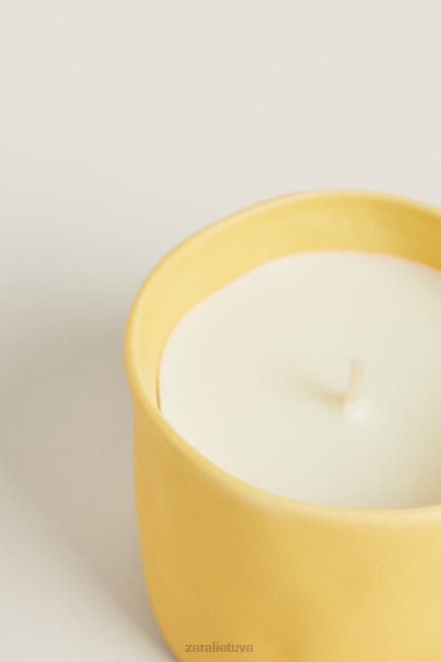 unisex Zara (150 g) citrinų bergamočių kvapo žvakė baltas priedai 4N4881755