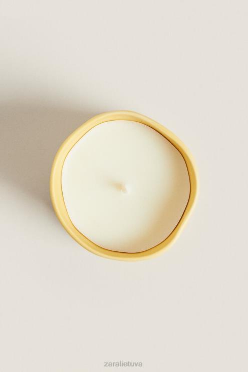 unisex Zara (150 g) citrinų bergamočių kvapo žvakė baltas priedai 4N4881755