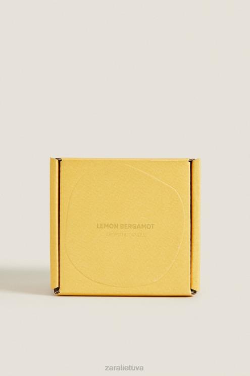 unisex Zara (150 g) citrinų bergamočių kvapo žvakė baltas priedai 4N4881755