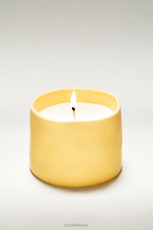 unisex Zara (150 g) citrinų bergamočių kvapo žvakė baltas priedai 4N4881755