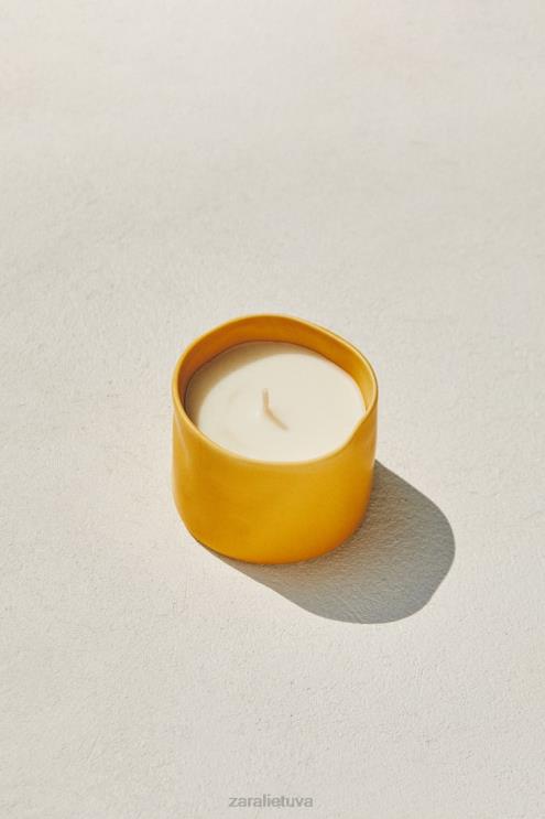 unisex Zara (150 g) citrinų bergamočių kvapo žvakė baltas priedai 4N4881755