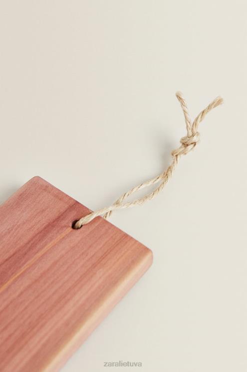 unisex Zara kedro kaladėlės su pakabinimo kilpa (6 vnt.) šviesiai smėlio spalvos priedai 4N4881765