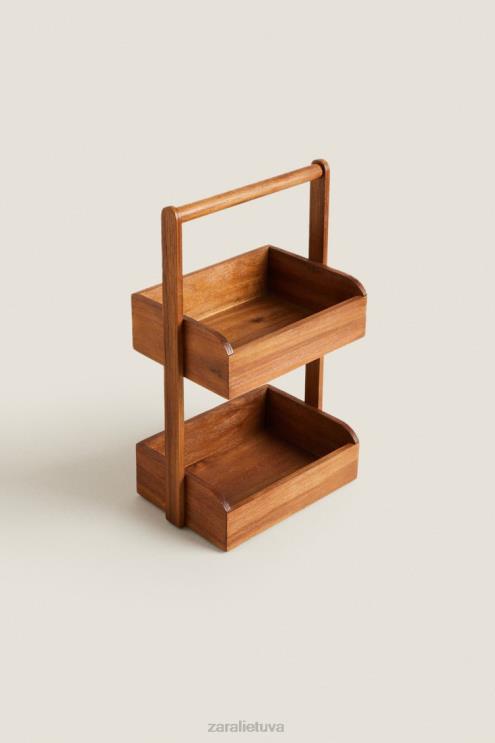 unisex Zara saugojimo mazgas rudas priedai 4N4881681