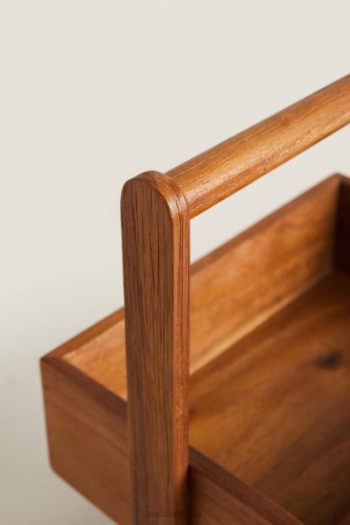 unisex Zara saugojimo mazgas rudas priedai 4N4881681