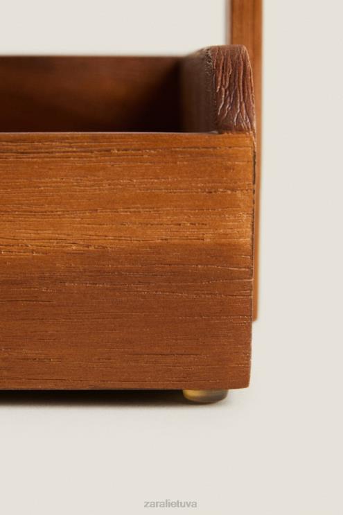 unisex Zara saugojimo mazgas rudas priedai 4N4881681