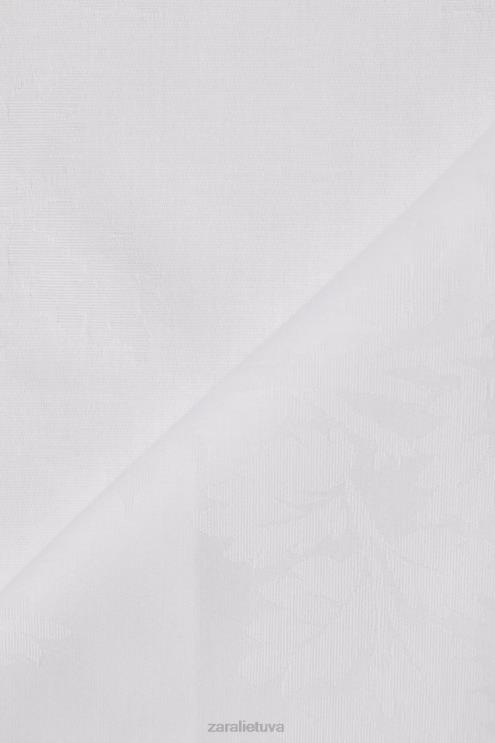 unisex Zara Gėlėta žakardo servetėlė (2 vnt.) baltas priedai 4N4881679