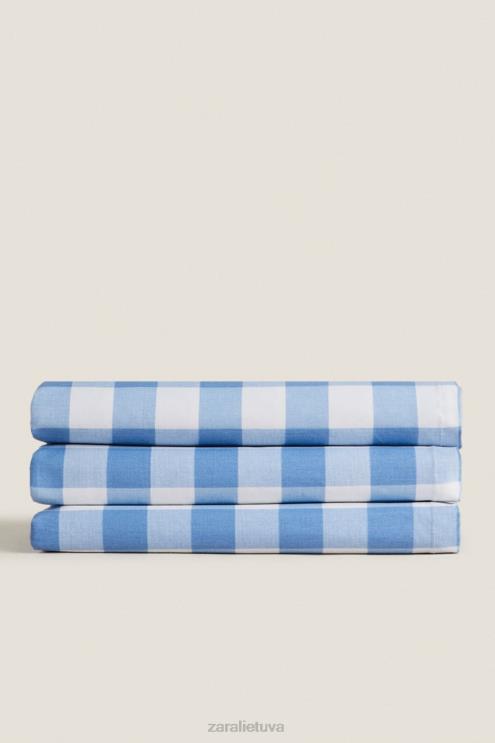 unisex Zara dervos patikrinimo staltiesė mėlyna priedai 4N4881668