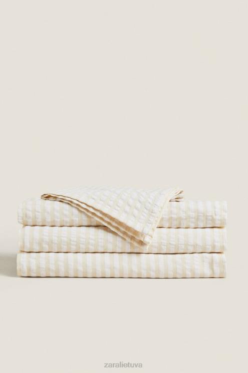 unisex Zara dryžuota staltiesė ekru priedai 4N4881670