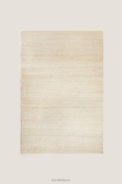 unisex Zara džiuto kilimėlis. šviesiai smėlio spalvos priedai 4N4881646