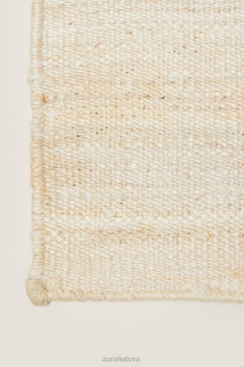 unisex Zara džiuto kilimėlis. šviesiai smėlio spalvos priedai 4N4881646