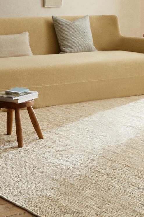 unisex Zara džiuto kilimėlis. šviesiai smėlio spalvos priedai 4N4881647