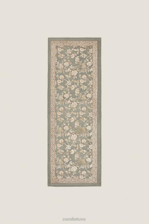 unisex Zara gėlių raštų blokinis kilimėlis daugiaspalvis priedai 4N4881641